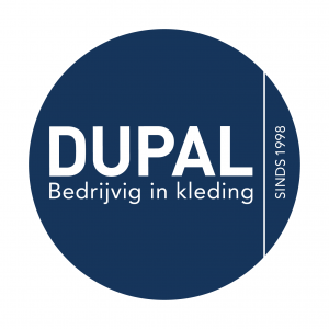 Dupal_logo_sinds1998_Blauw_-white