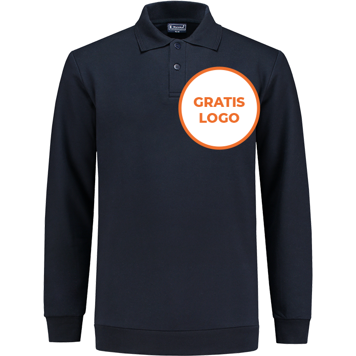 9302HFrontWorkManProfessionalWorkwearOutfittersPoloSweaterNAVY