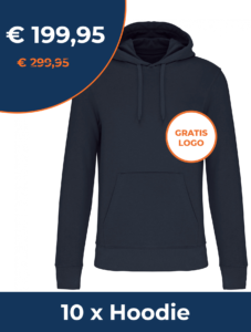 Hoodie met gratis logo Dupal bedrijfskleding
