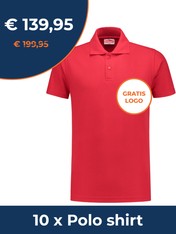 Polo shirt met gratis logo werkkleding Dupal Brabant