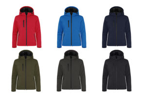Winterjassen softshell met logo van Dupal bedrijfskleding