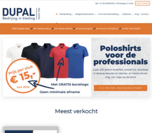 Corporate website Dupal