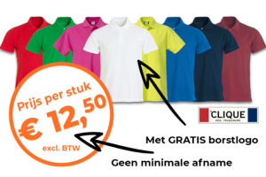 Goedkope polo's met afbeelding op borst Dupal bedrijfskleding goed en goedkoop