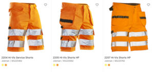 high visibility workshorts Workman