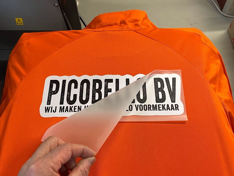 logo bedrukking bedrijfskleding Waalwijk.